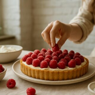 Co upiec z mascarpone i malin?