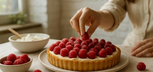 Co upiec z mascarpone i malin?