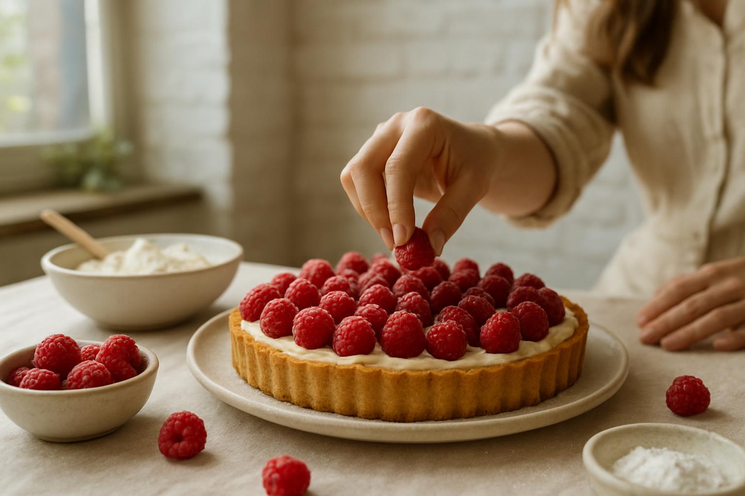 Co upiec z mascarpone i malin?