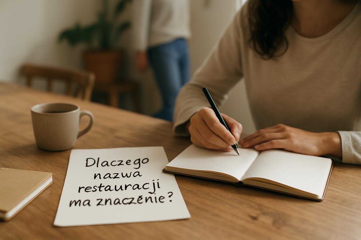 Jak stworzyć nazwę restauracji, która przyciąga klientów?