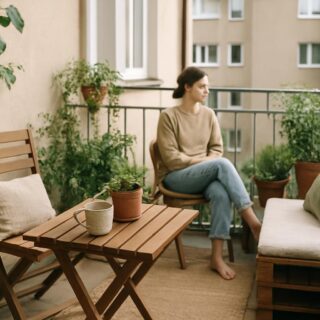 Jak urządzić balkon w bloku tanim kosztem?